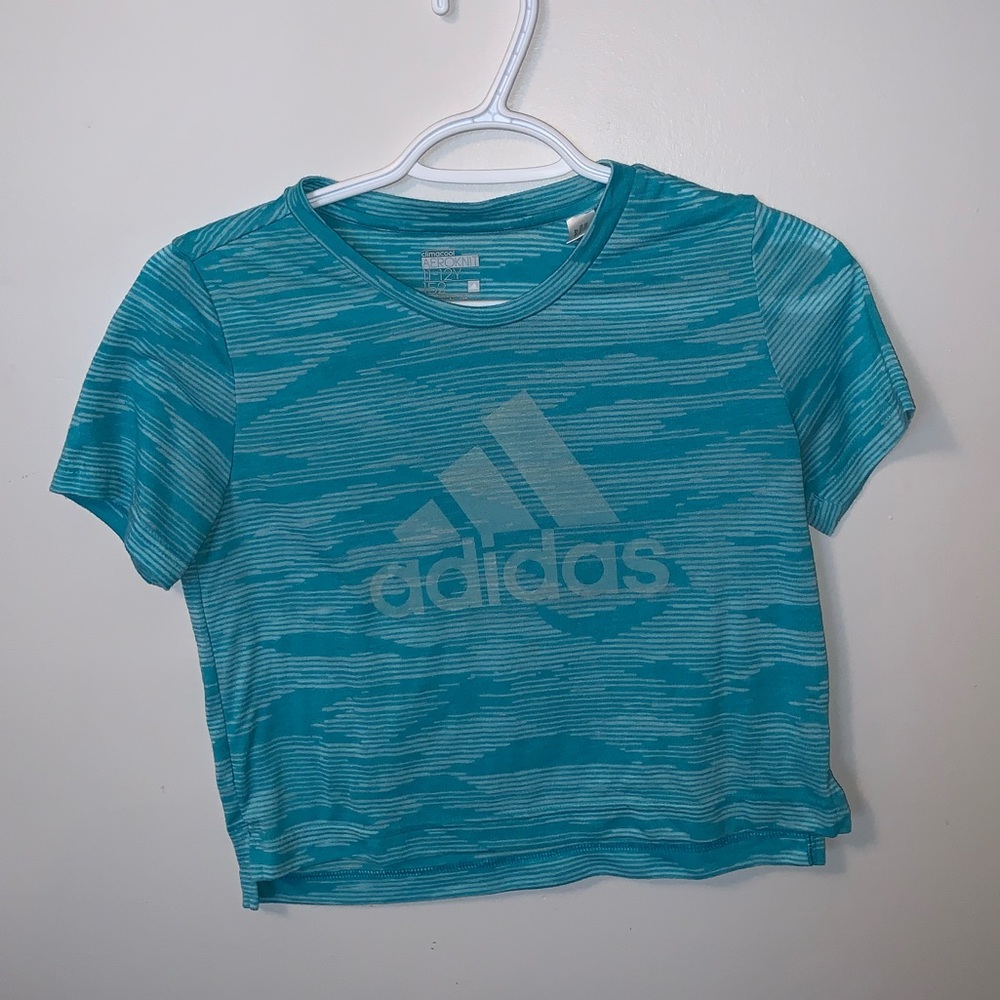 adidas cropped tee